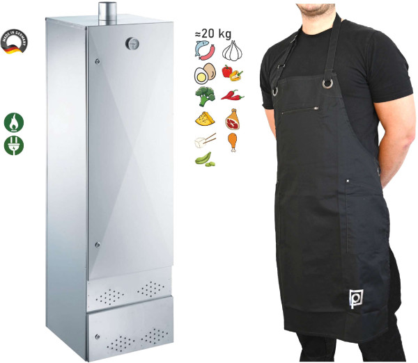 Peetz Kalträucherschrank Maxi aluminiertes Stahlblech