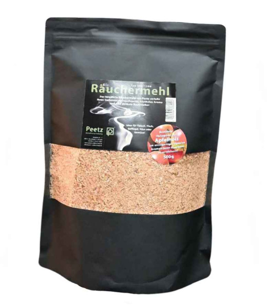 Peetz Räuchermehl 100 Prozent Apfel 500 g