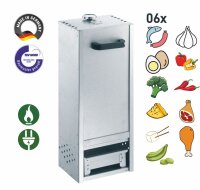 Peetz Räucherofen mit Schieber aluminiertes Stahlblech