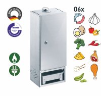 Peetz Räucherofen mit Tür aluminiertes Stahlblech