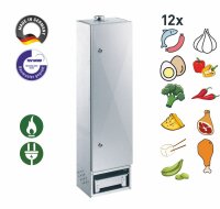 Peetz Räucherofen mit Tür aluminiertes Stahlblech