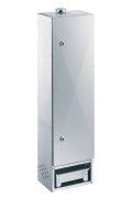 Peetz Räucherofen mit Tür aluminiertes Stahlblech