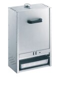 Peetz Räucherofen mit Schieber aluminiertes Stahlblech