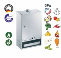 Peetz Räucherofen mit Tür aluminiertes Stahlblech