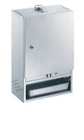 Peetz Räucherofen mit Tür aluminiertes Stahlblech