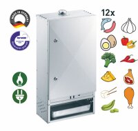 Peetz Räucherofen mit Tür aluminiertes Stahlblech