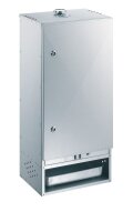 Peetz Räucherofen mit Tür aluminiertes Stahlblech