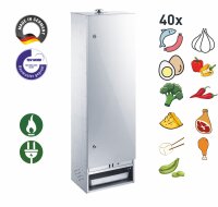 Peetz Räucherofen mit Tür aluminiertes Stahlblech