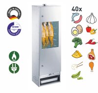 Peetz Räucherofen 40 Fische mit Tür und...