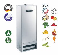 Peetz Räucherofen mit Schieber aluminiertes Stahlblech