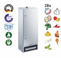 Peetz Räucherofen mit Tür Edelstahl rostfrei