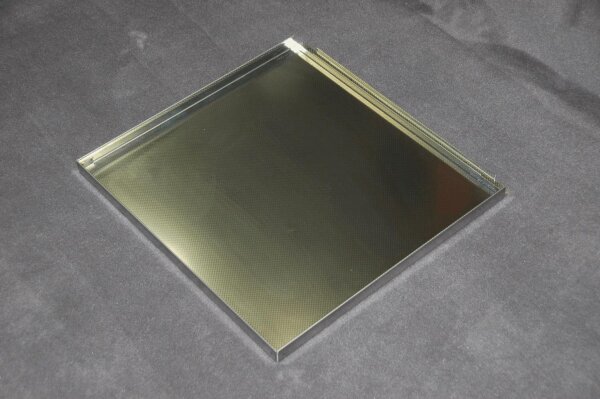 Peetz Bodentropfschutz für Kalträucherschränke MIDI und MAXI Edelstahl