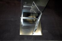 Peetz Bodentropfschutz für Kalträucherschränke MIDI und MAXI Edelstahl