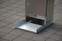 Peetz Bodentropfschutz für Räucheröfen 150 bis 880 Edelstahl