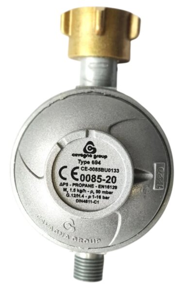 Peetz Druckregler für Gasheizung 50 mbar