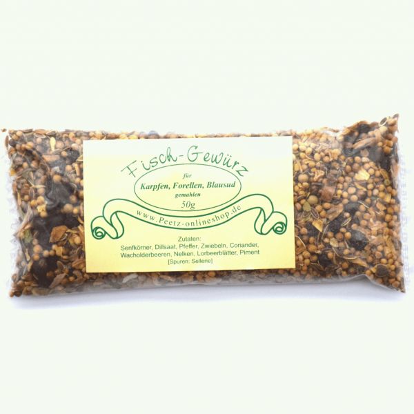 Peetz Fischgewürz Blau-Sud 50 g