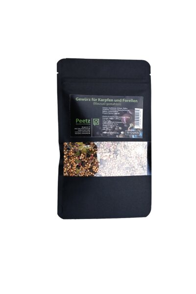 Peetz Fischgewürz Blau-Sud 50 g