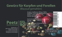 Peetz Fischgewürz Blau-Sud 50 g