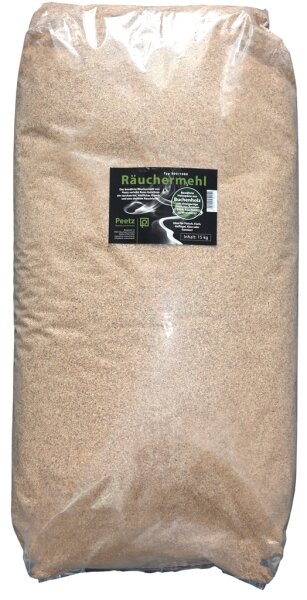 Peetz Räuchermehl 15 kg Sack Buche