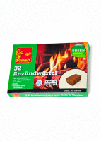 Peetz Anzünder 32 Stück auf Naturbasis aus Holz...