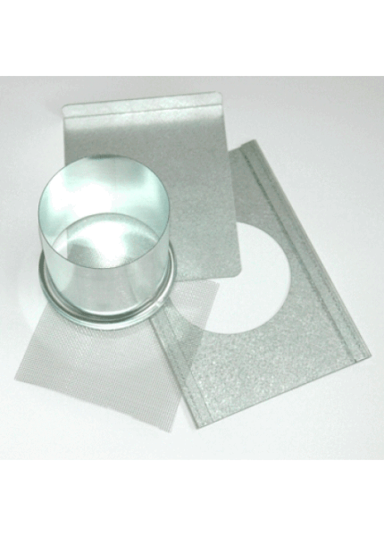 Peetz Rauchabzug aluminiertes Stahlblech