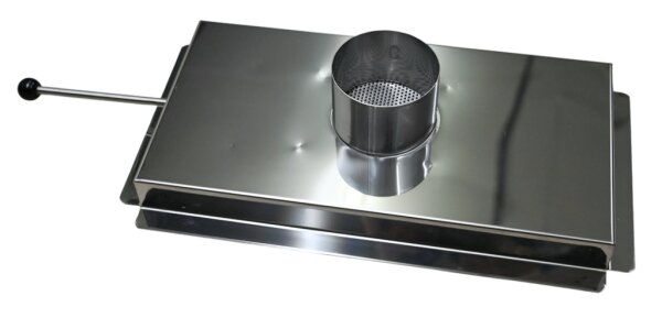 Peetz Rauchabzug für Räucherofen Edelstahl