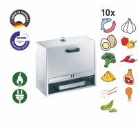 Peetz Räucherofen mit Schieber aluminiertes Stahlblech