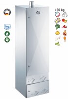 Peetz Kalträucherschrank Maxi aus Edelstahl rostfrei 2 R / 4301 III d mit Elektroheizung