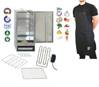 Peetz Räucherofen-Set 2 Edelstahl Rostfrei