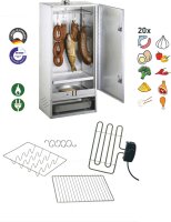 Peetz Räucherofen-Set 3 aluminiertes Stahlblech