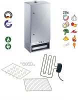 Peetz Räucherofen-Set 3 aluminiertes Stahlblech