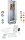 Peetz Räucherofen-Set 4 40 Fische aluminiertes Stahlblech 28 x 39 x 120 cm - GESCHENKSET -