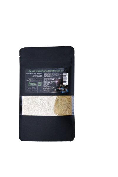 Peetz Gewürzmischung Wildfleisch fein