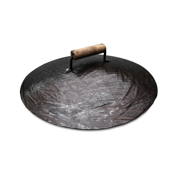 Peetz Deckel für Lagerfeuerpfanne Carbon Stahl