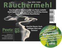 Peetz Räuchermehl Birke 500 g