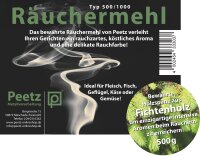 Peetz Räuchermehl Fichtenholz 500 g