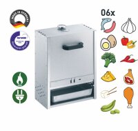 Peetz Räucherofen mit Schieber aluminiertes Stahlblech