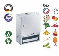 Peetz Räucherofen mit Tür aluminiertes Stahlblech