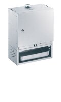 Peetz Räucherofen mit Tür aluminiertes Stahlblech
