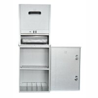Peetz Unterschrank aluminiertes Stahlblech mit Tür...