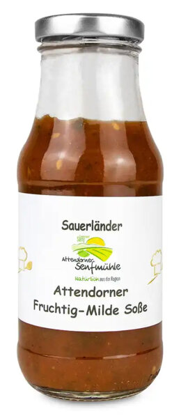 Peetz Attendorner Grillsosse Fruchtig Mild 250ml